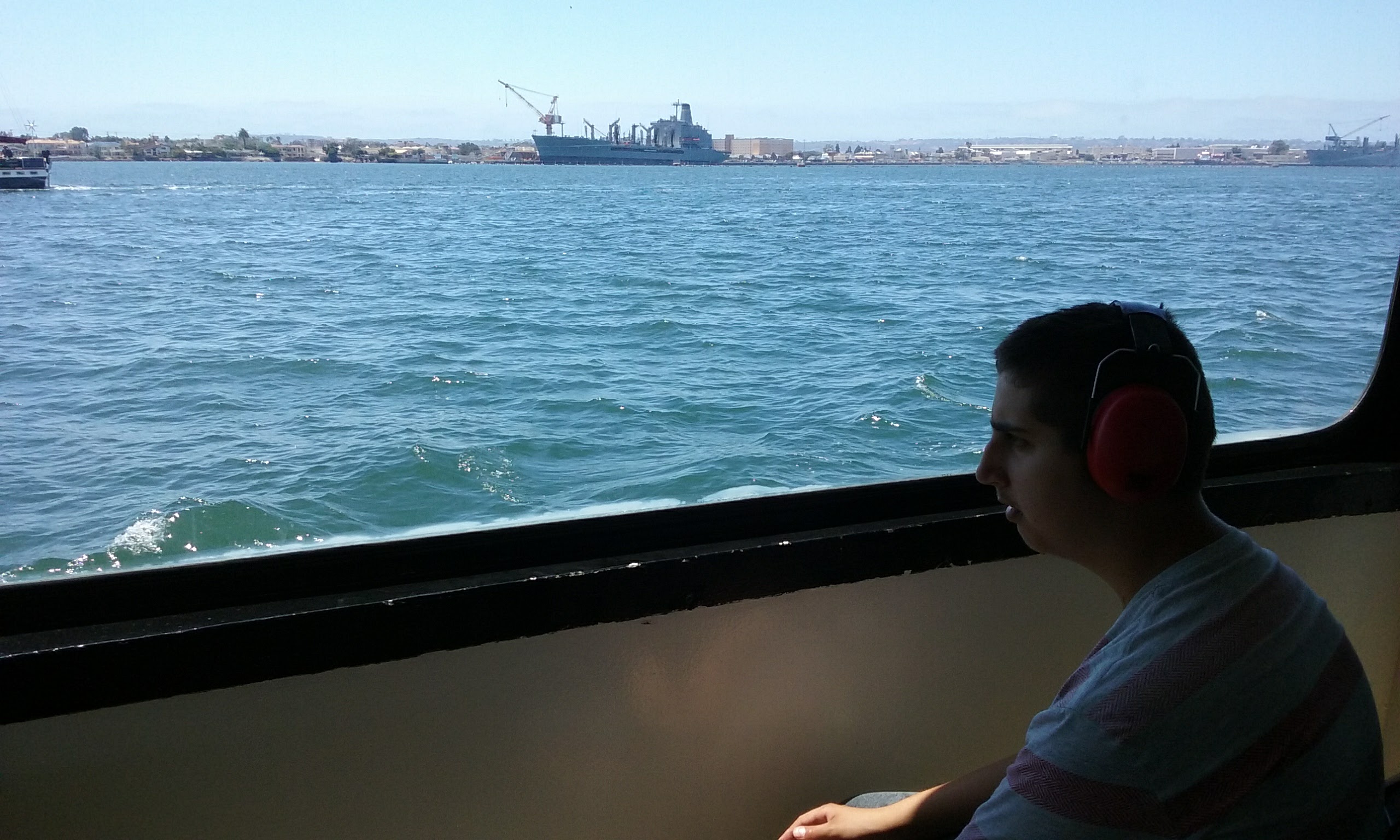 Ben at Sea - The Autism Momma